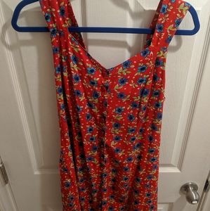 Vintage Floral Romper